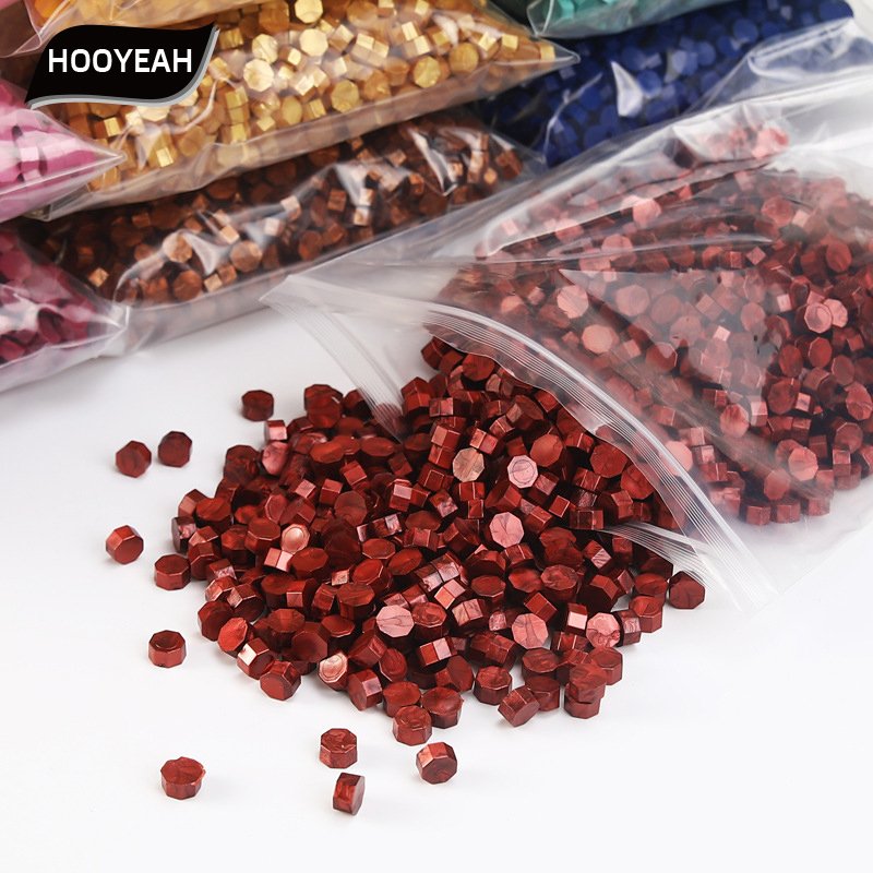 Wholesale of octagonal lacquer wax granules, wax beads, wedding invitations, and sealing wax manufacturers