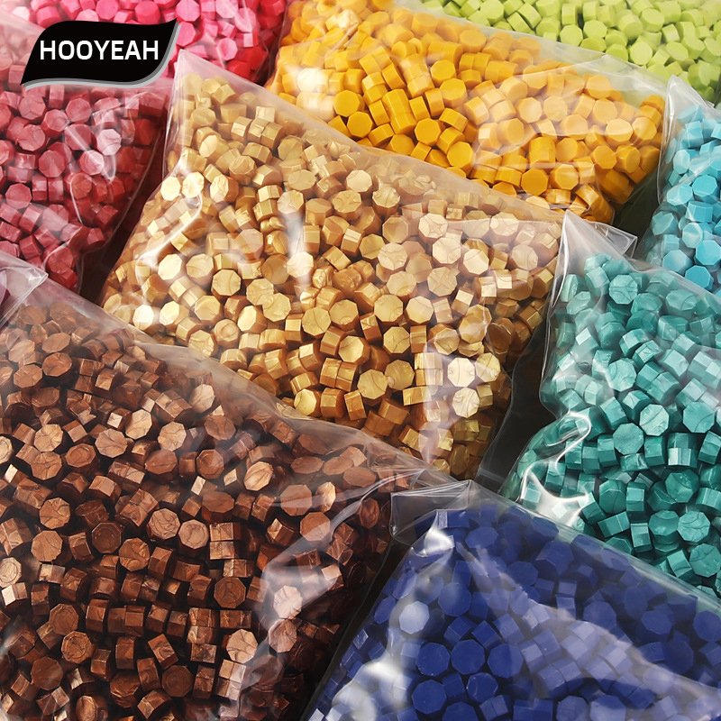 Wholesale of octagonal lacquer wax granules, wax beads, wedding invitations, and sealing wax manufacturers