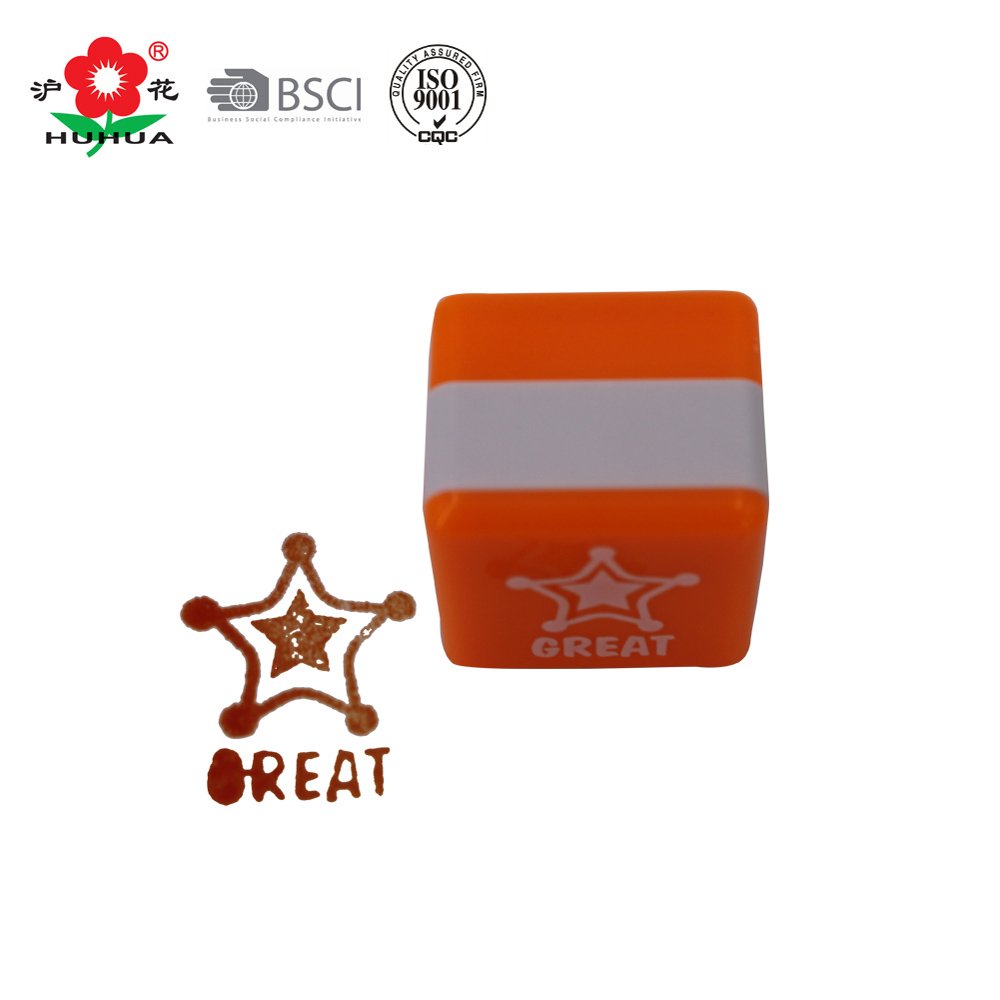 shiny self inking toy stamp