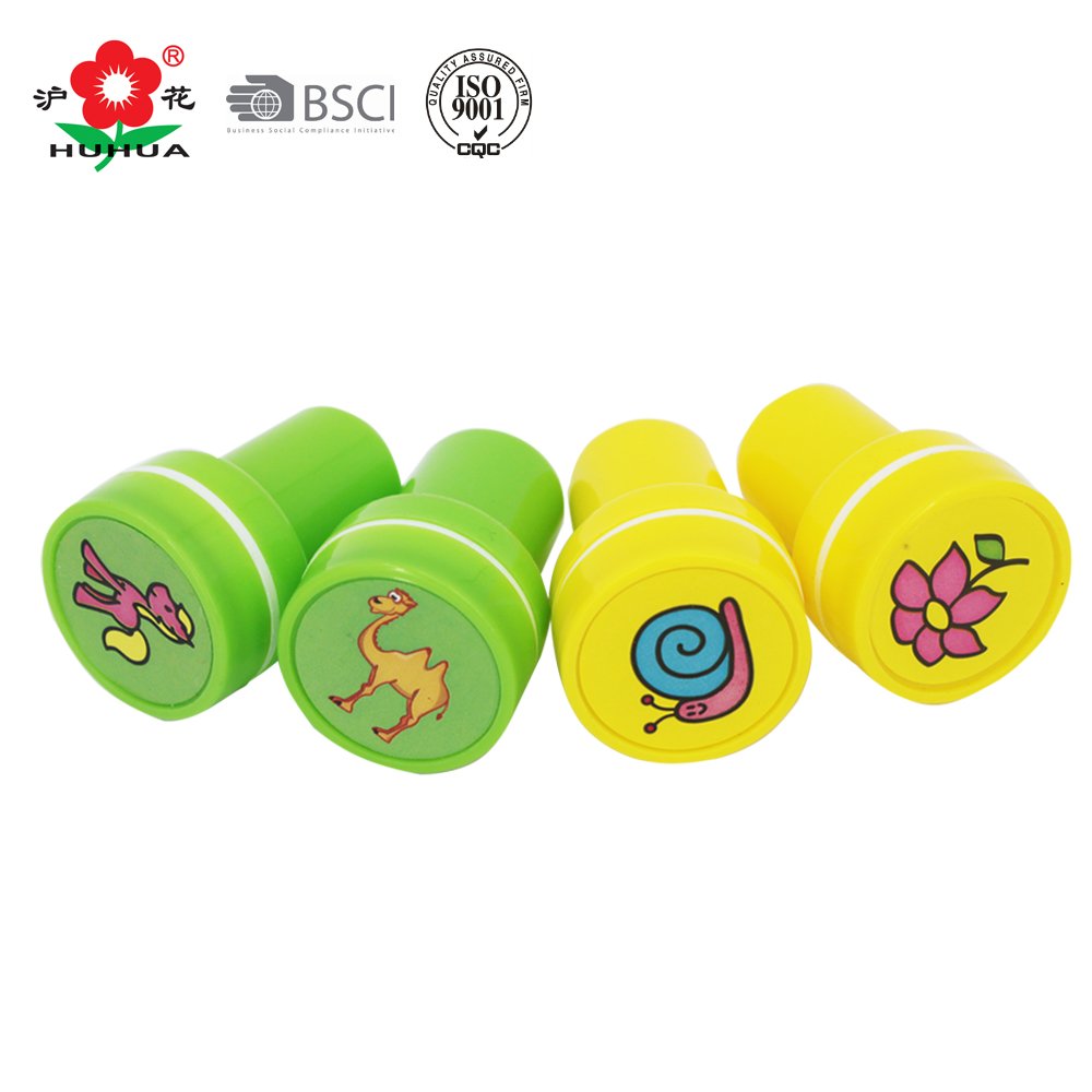custom child stamp pad with colorful color and pattern