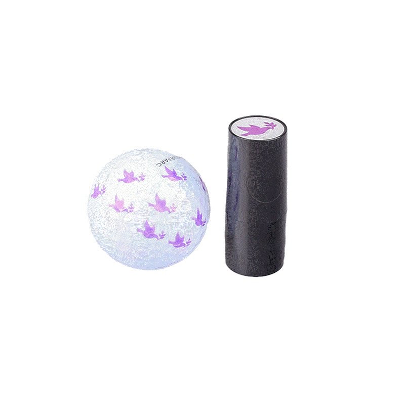 mark stamp for golf ball,egg,plastic and glass