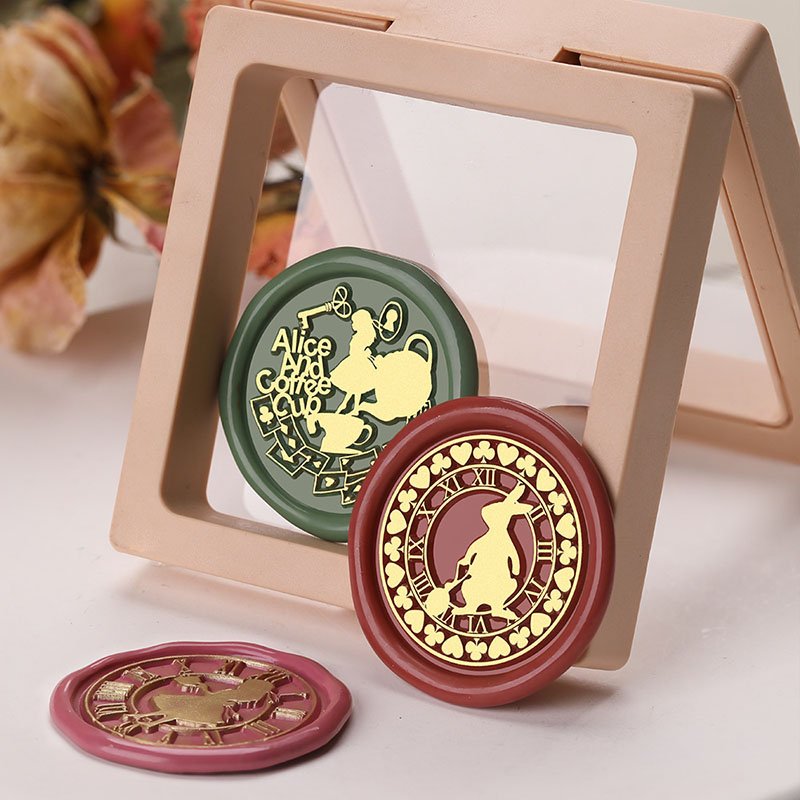 Hot Sells Fairy Tale Series Alice Mermaid Owl Landscape Notes Wax Seal Stamp Head