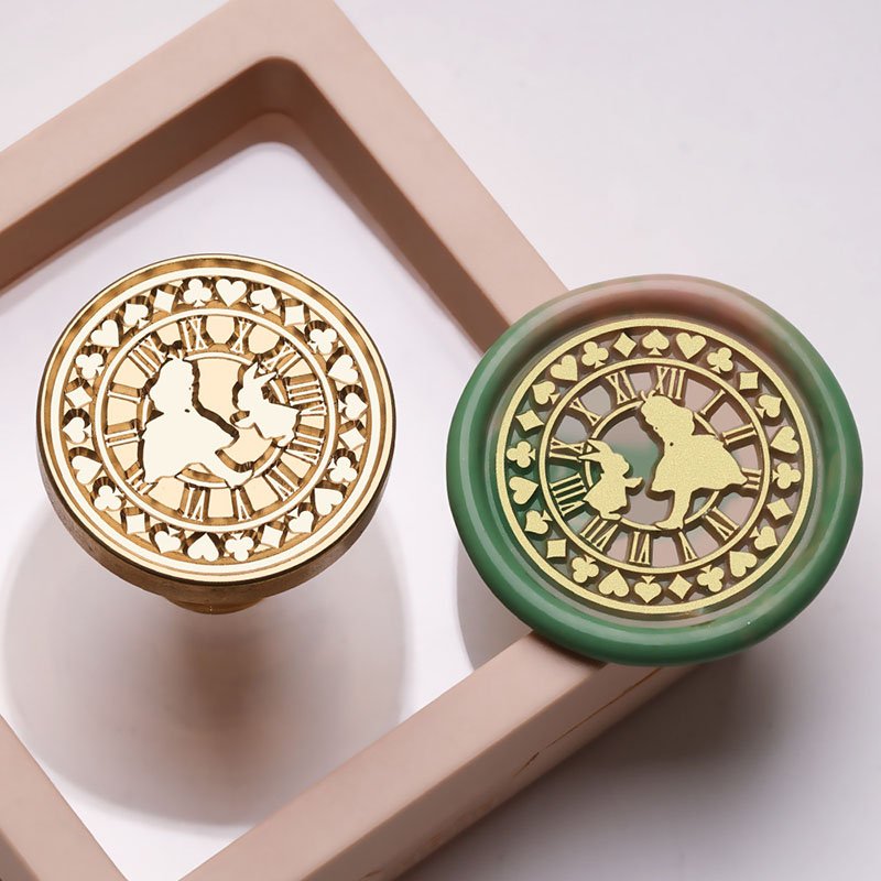 Hot Sells Fairy Tale Series Alice Mermaid Owl Landscape Notes Wax Seal Stamp Head