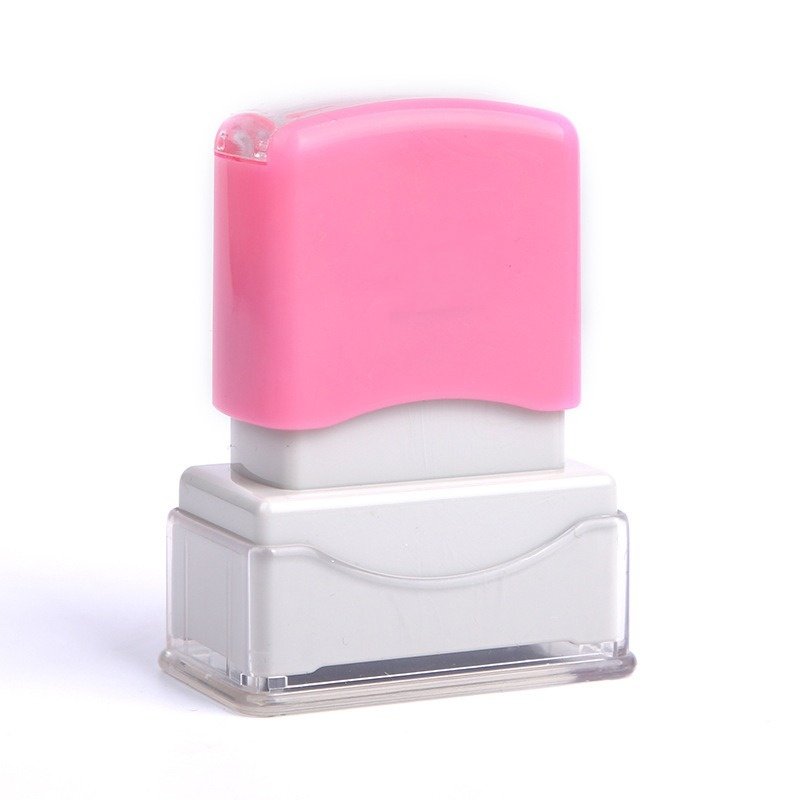 Supplies Orange Flash Stamp Case Sellos Refillable Flash Stamps