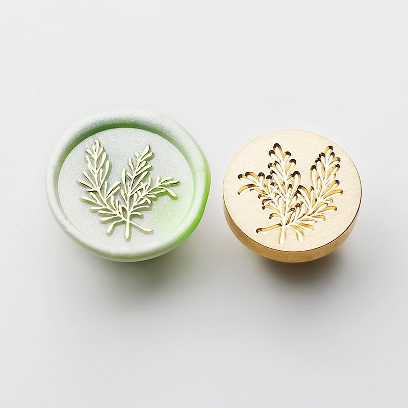 Factory customized latest wax seal copper head envelope decoration postmark wax seal stamp