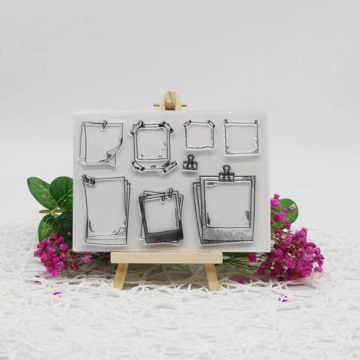 Unique Custom House Clear stamps Rubber seals for DIY scrapbooking card making paper artist stamp sheet
