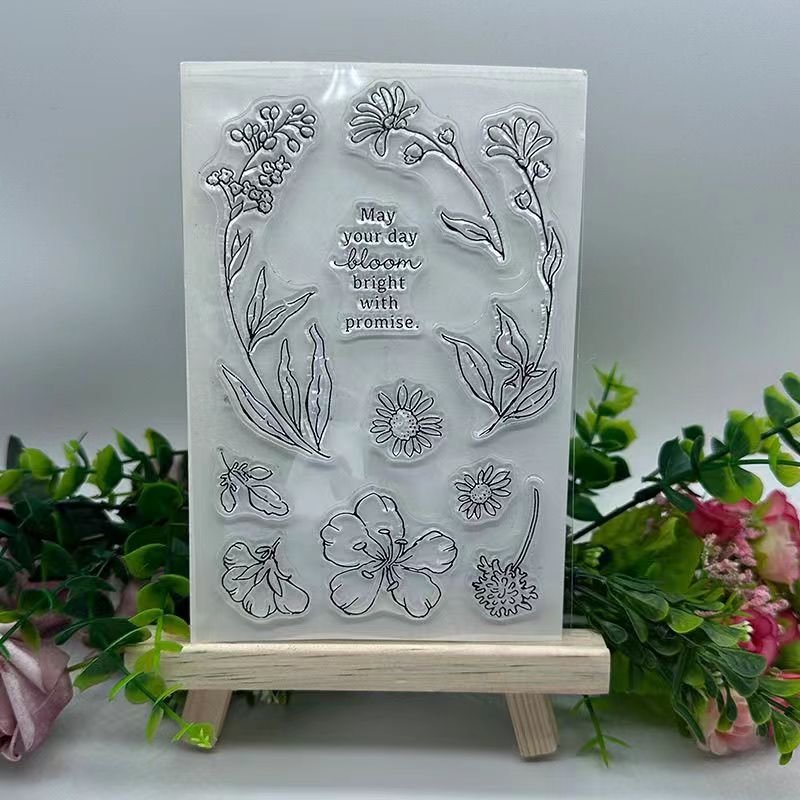 Unique Custom House Clear stamps Rubber seals for DIY scrapbooking card making paper artist stamp sheet