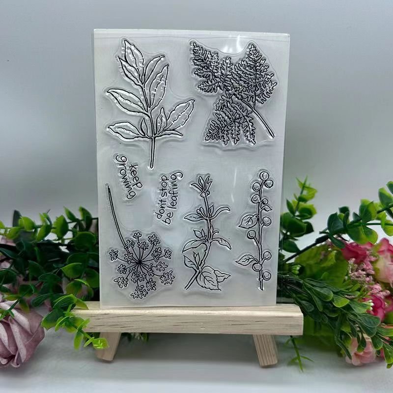 Unique Custom House Clear stamps Rubber seals for DIY scrapbooking card making paper artist stamp sheet