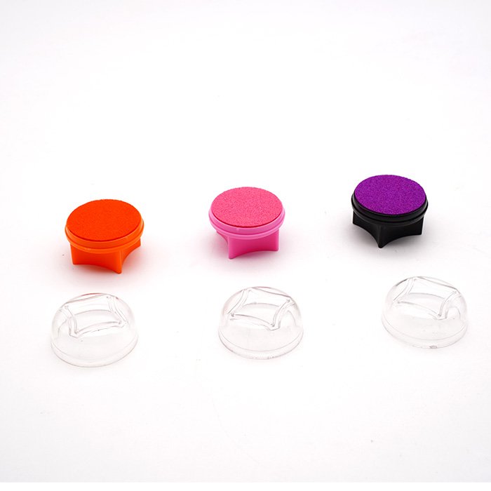 Craft star Drop Shape Multi Color mini Personalize Ink Pad Stamps For Children' s toy