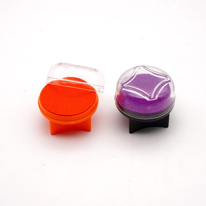 Craft star Drop Shape Multi Color mini Personalize Ink Pad Stamps For Children' s toy