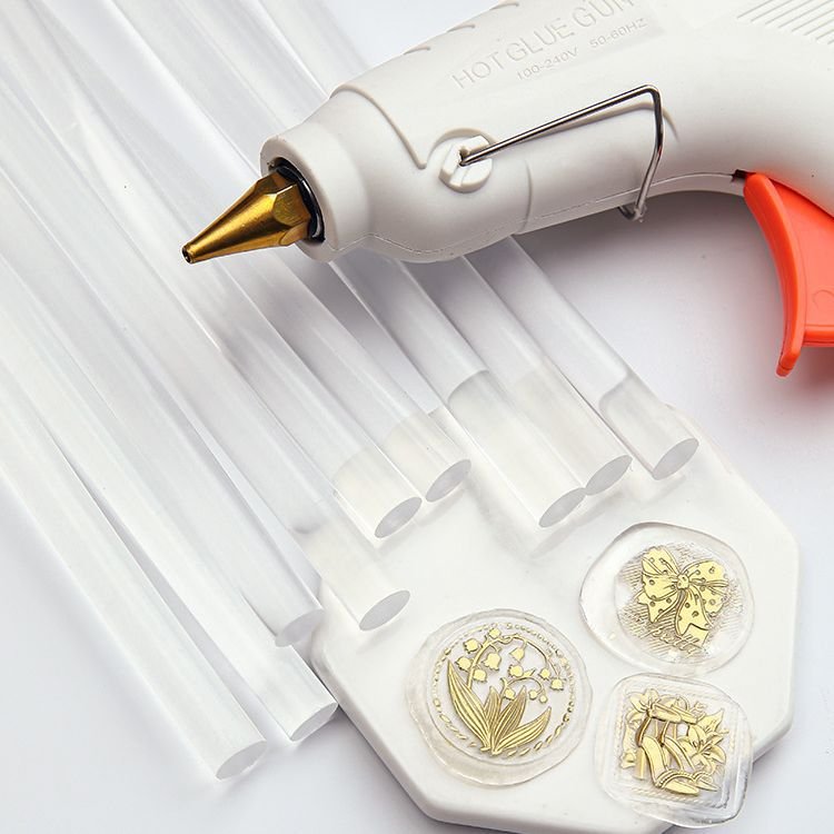High transparency adhesive stick, transparent seal, reference card, diamond wax, fire paint seal material