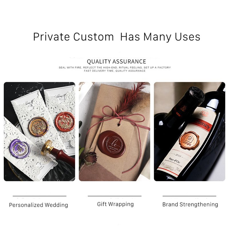 Factory seal wax stamp envelope seal product seal stamp customization