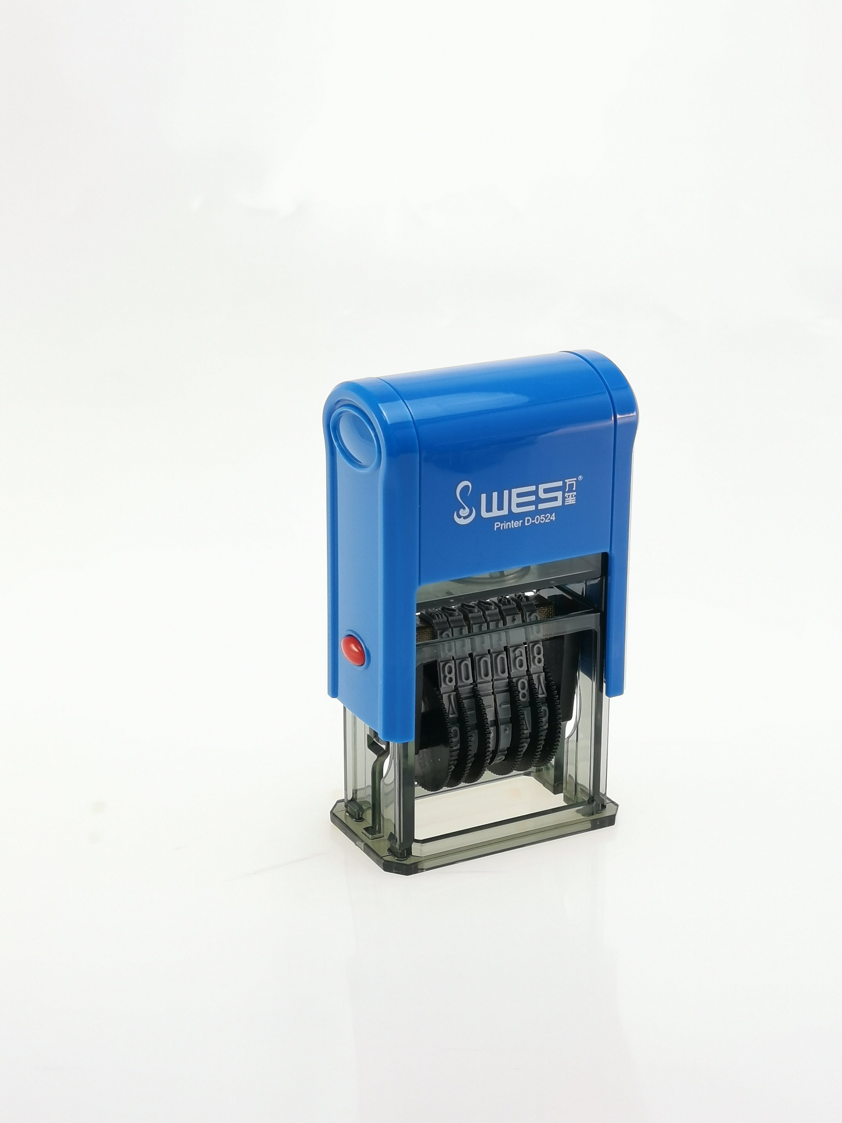 Hot sale dater stamp WES D-0524 adjustable date self-inking stamp for office use