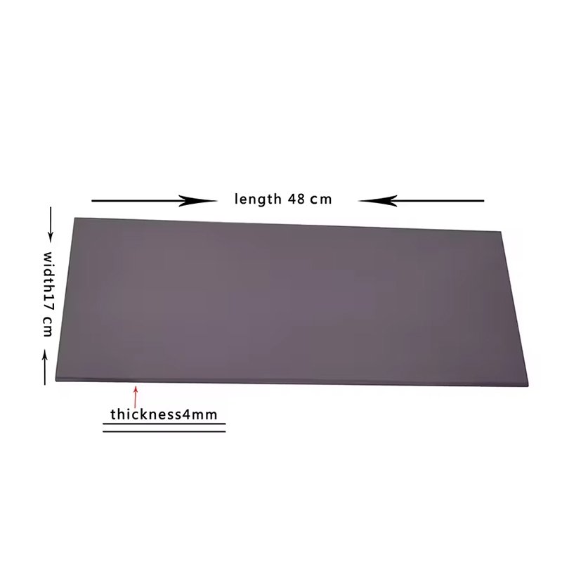 Factory custom size A4 odourless rubber seal foam sheet ink pad for 4912 4913 self ink pad stamp foam pad stamp foam