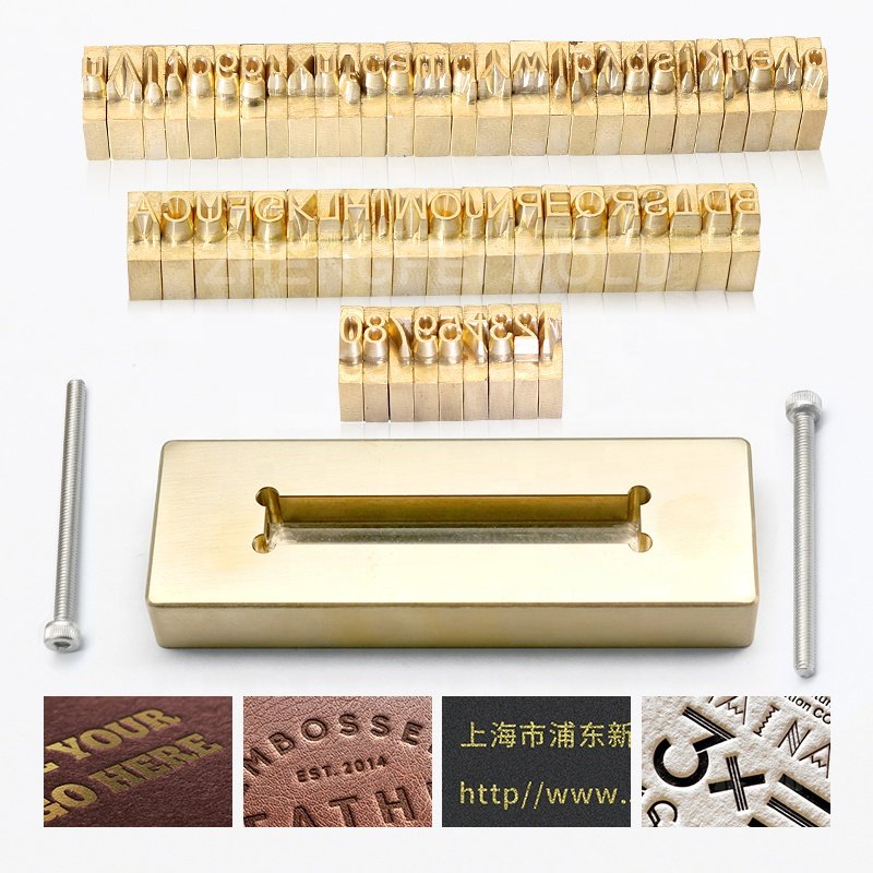 Factory Wholesale Hot Sale Letter Stamps Various Fonts Can Be Selected To Support Custom Letter Molds