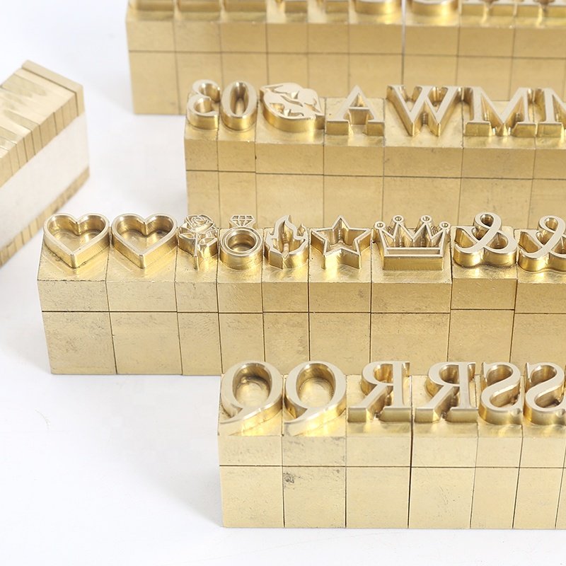 Factory Wholesale Hot Sale Letter Stamps Various Fonts Can Be Selected To Support Custom Letter Molds