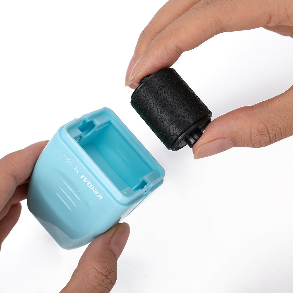 Confidential Roller Stamp Theft Prevention Security Stamp Replaceable Roller