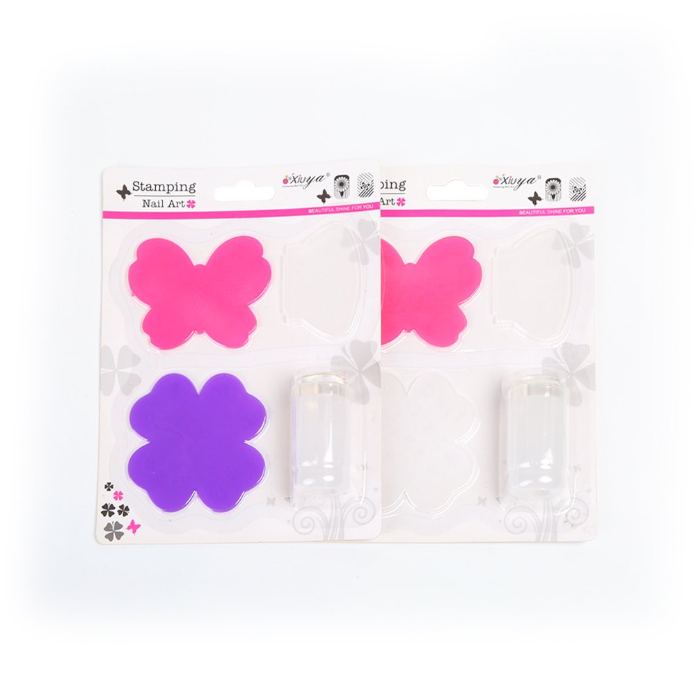 Hot Sale Detachable Silicone Nail Stamper French Seal Manicure Polish Print Stamp New Style Nail Art Tool