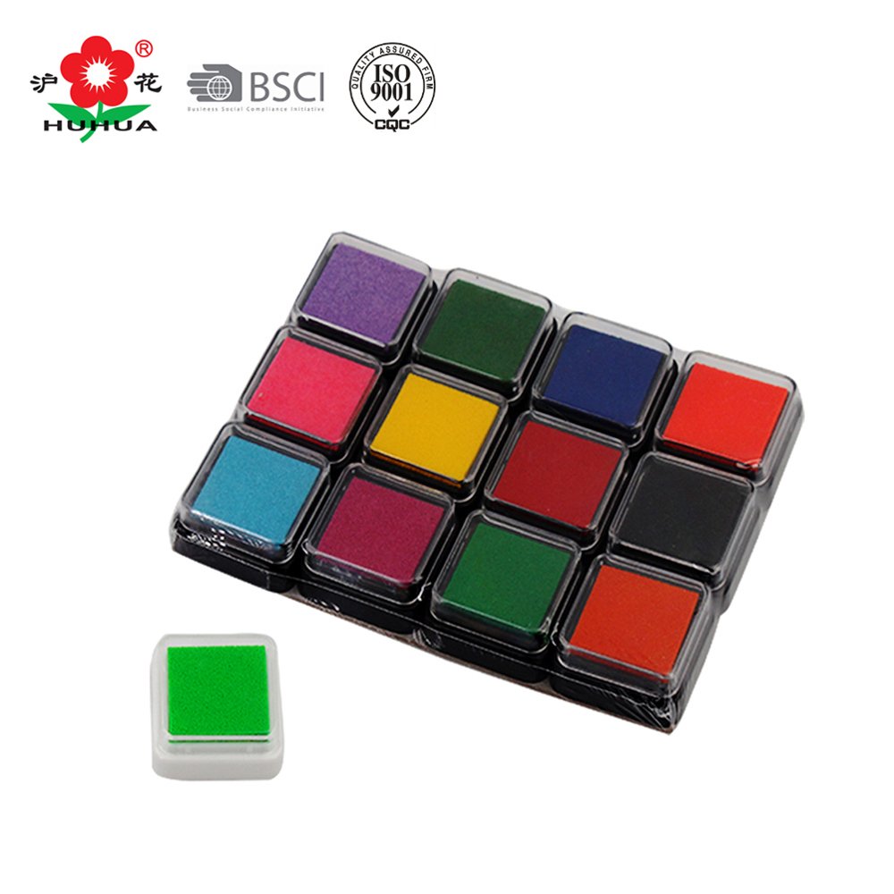 Quick Dry Water-based Easy Washable Crafts Scrapbooking colorful diy stamp ink pad
