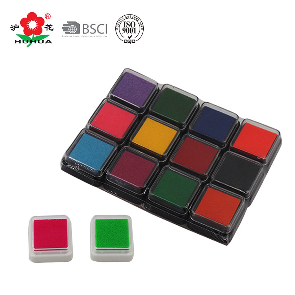 Quick Dry Water-based Easy Washable Crafts Scrapbooking colorful diy stamp ink pad
