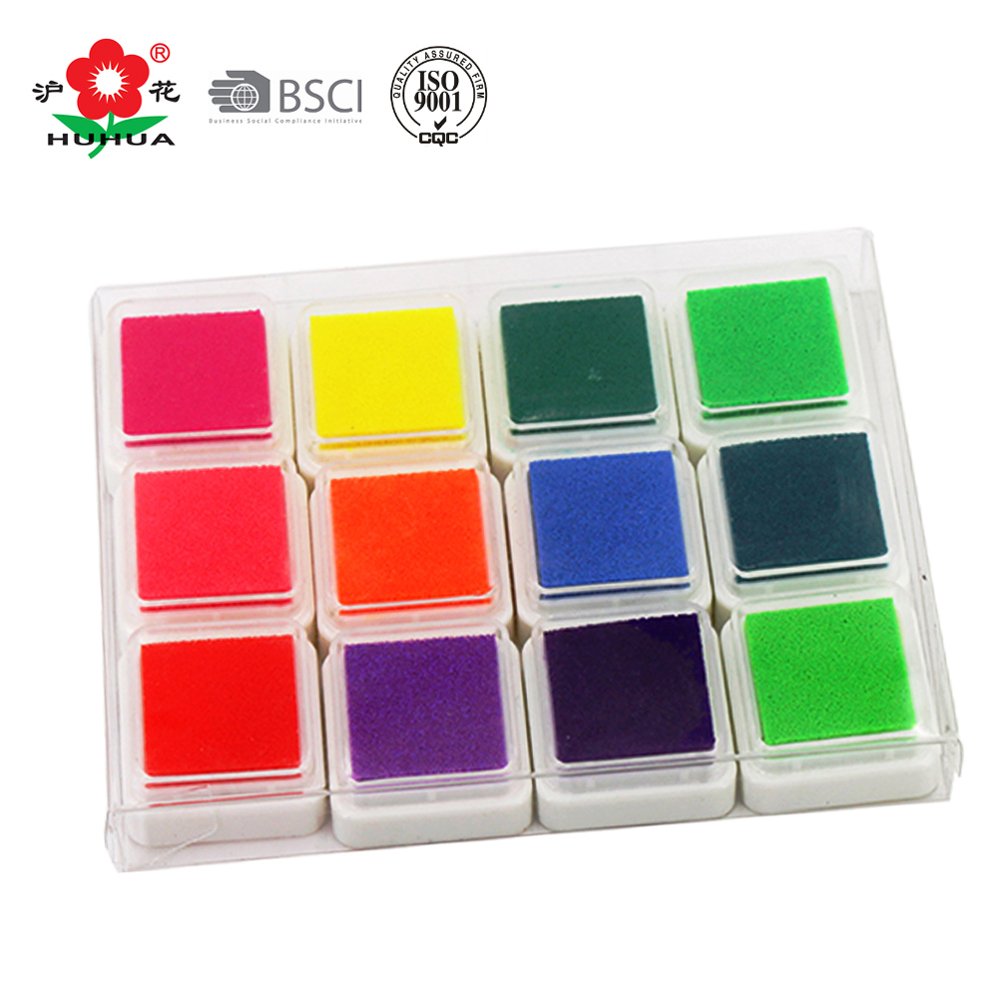 Quick Dry Water-based Easy Washable Crafts Scrapbooking colorful diy stamp ink pad