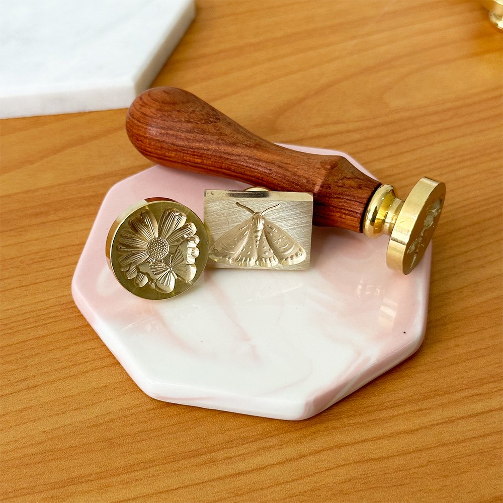 Customized Art Wooden Handle Wax Sealing Stamp