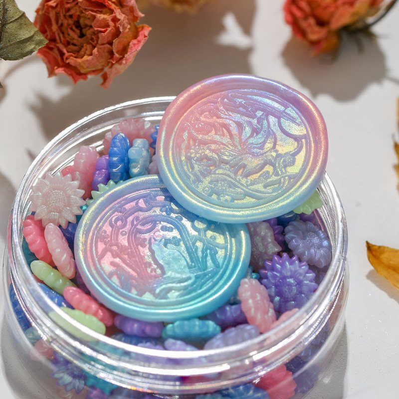 Aurora Sunflower Sealing Wax Beads/Stamping/Invitation Letter/Envelope/Postcard/Greeting Card/Seal Manufacturer