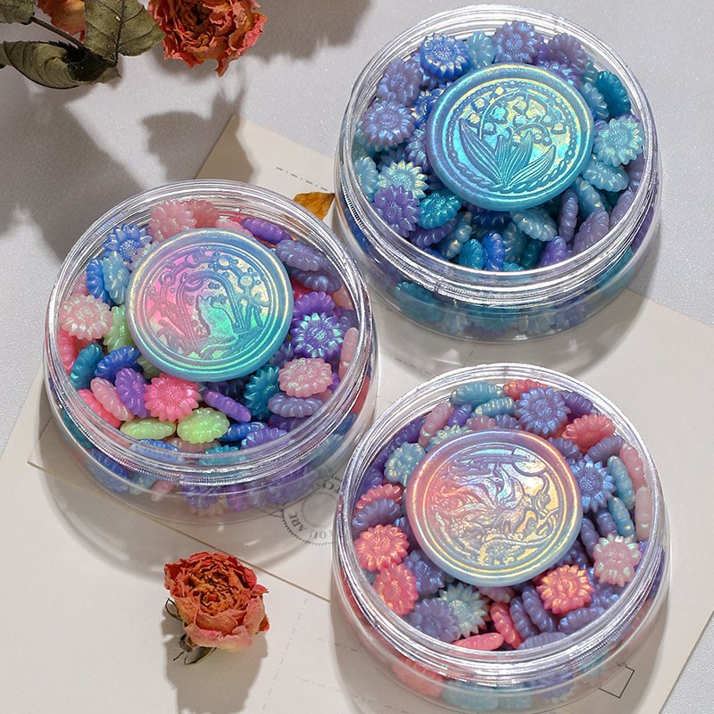 Aurora Sunflower Sealing Wax Beads/Stamping/Invitation Letter/Envelope/Postcard/Greeting Card/Seal Manufacturer