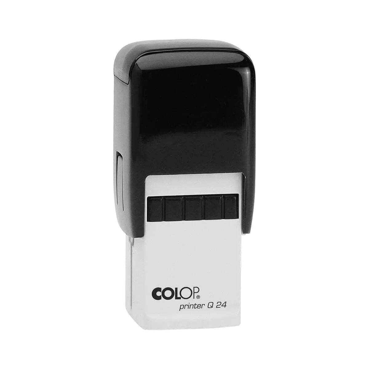 Self-Inking Rubber Office Stamp for office and business use No Stamp pad required Plastic. Stamp Pad Color Blue Pad Square Stamp