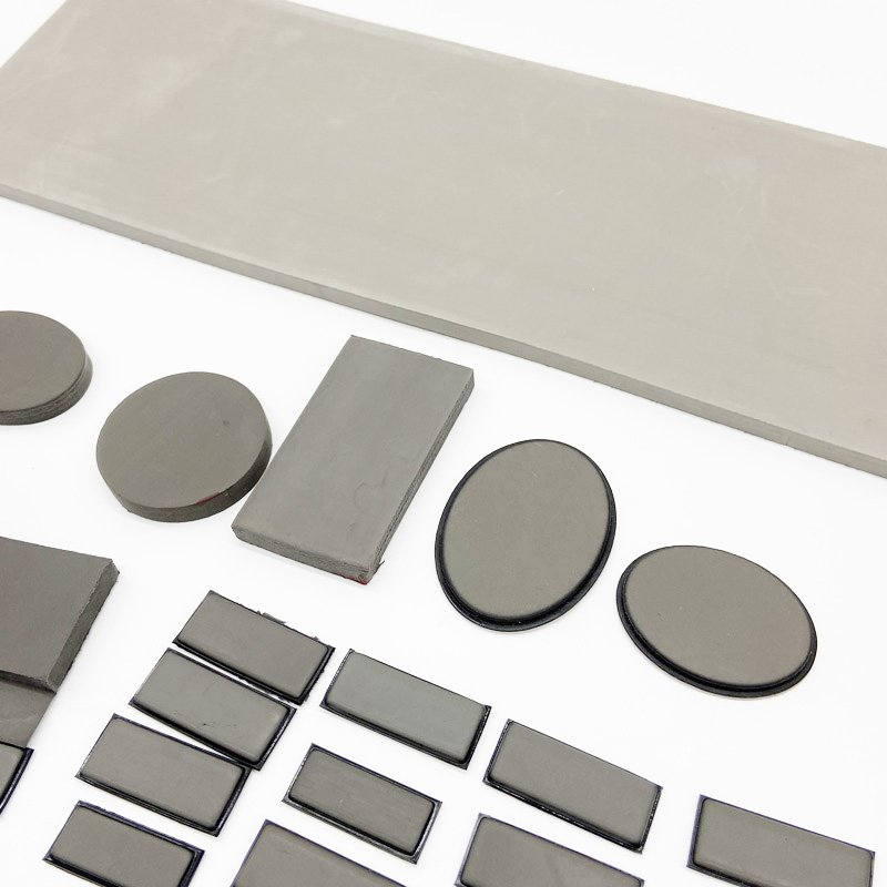 custom big size A4 blank rubber foam flash stamp pad for flash stamp