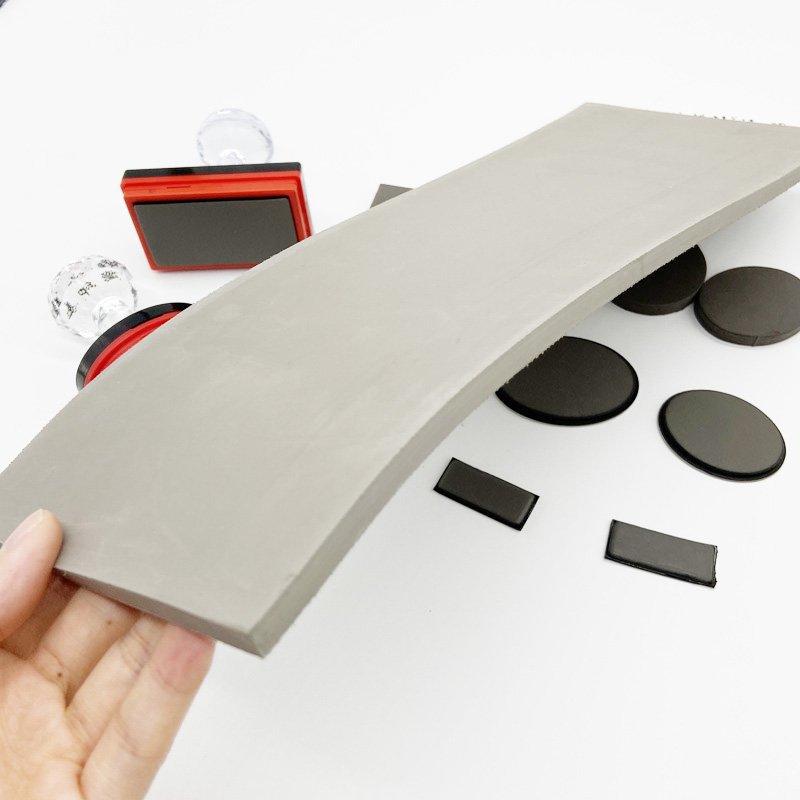 custom big size A4 blank rubber foam flash stamp pad for flash stamp