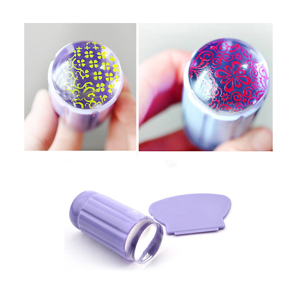 2.8cm Silicone Nail Art Stamper Unique and Eye-catching Design for Creating Distinctive Nail Art