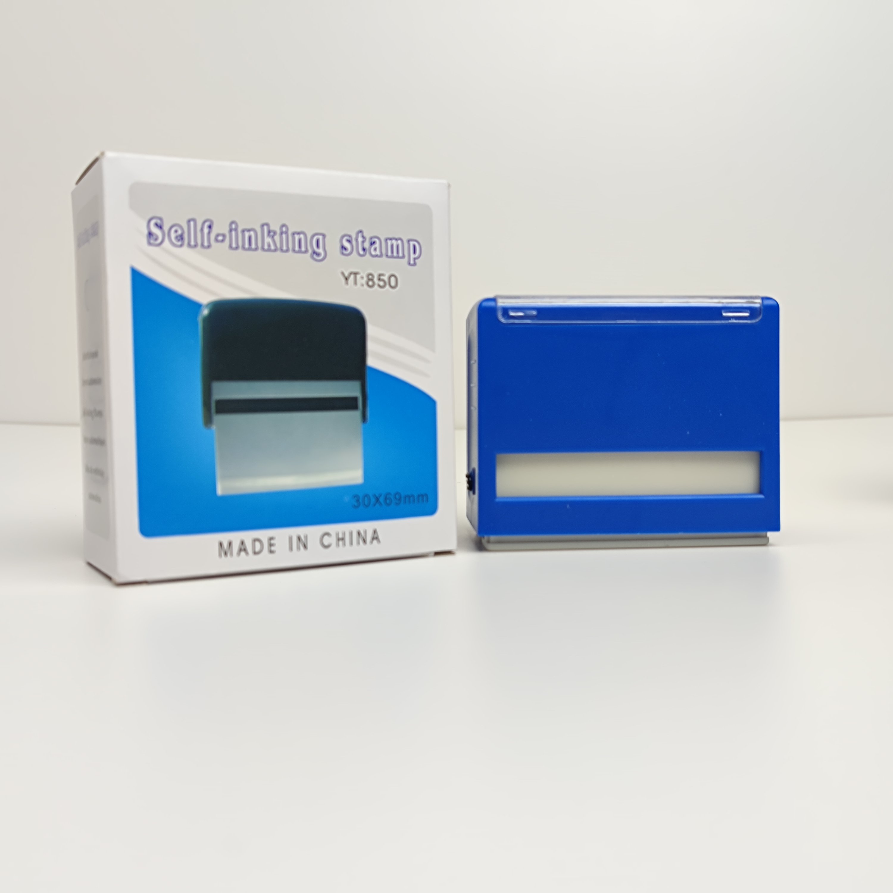 Hot Sale Model Rectangle Automatic Self Inking Rubber Stamps Custom Stamps for Office Use