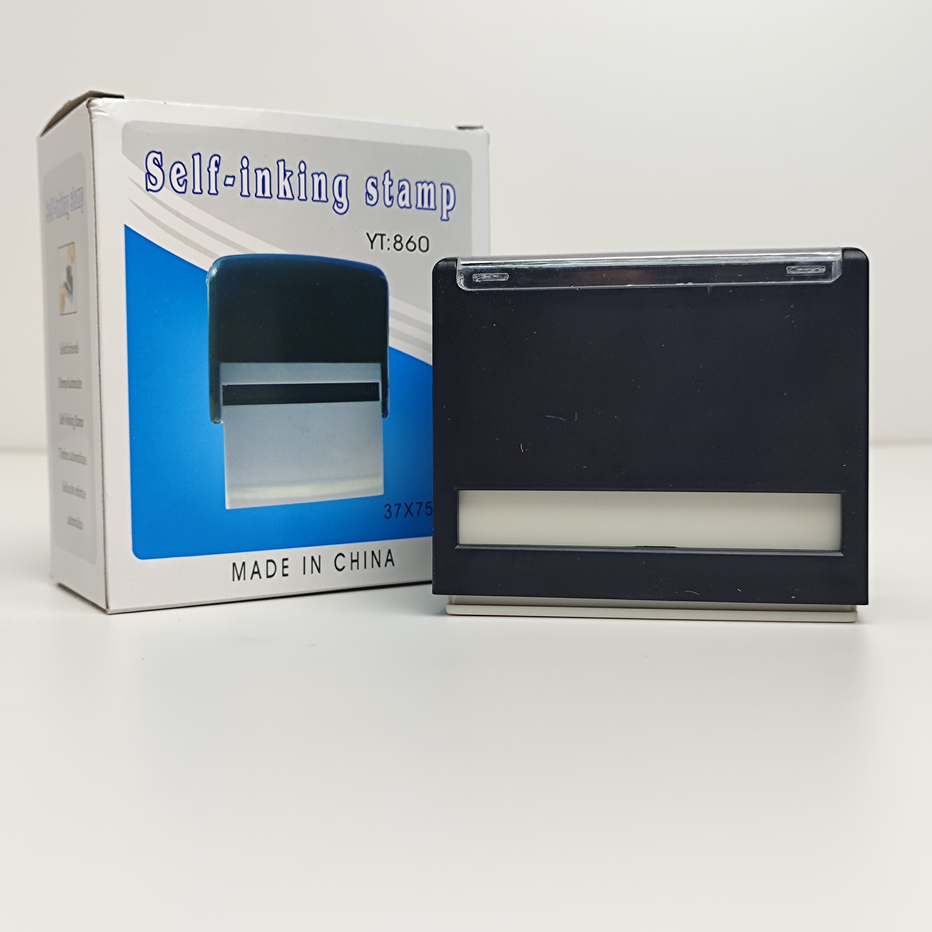 Hot Sale Model Rectangle Automatic Self Inking Rubber Stamps Custom Stamps for Office Use