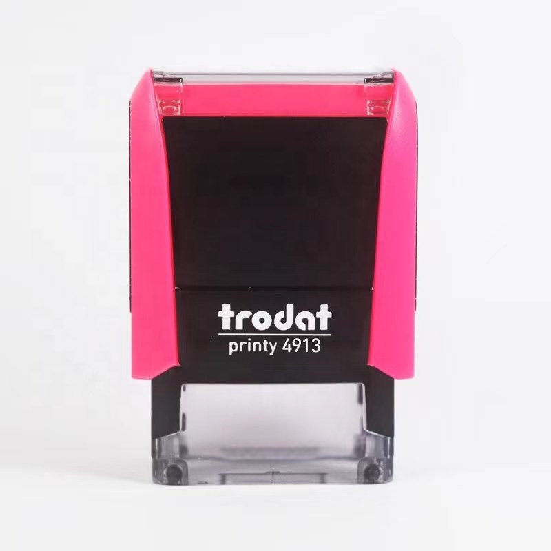 good quality trodat 4913 wholesale trodat self-inking stamps office rubber stamp rubber for 58*22mm