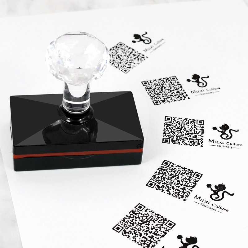 Office flash stamp factory wholesale custom image logo rubber foam flash stamp