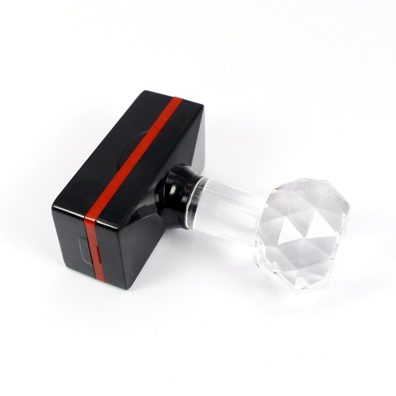 Office flash stamp factory wholesale custom image logo rubber foam flash stamp