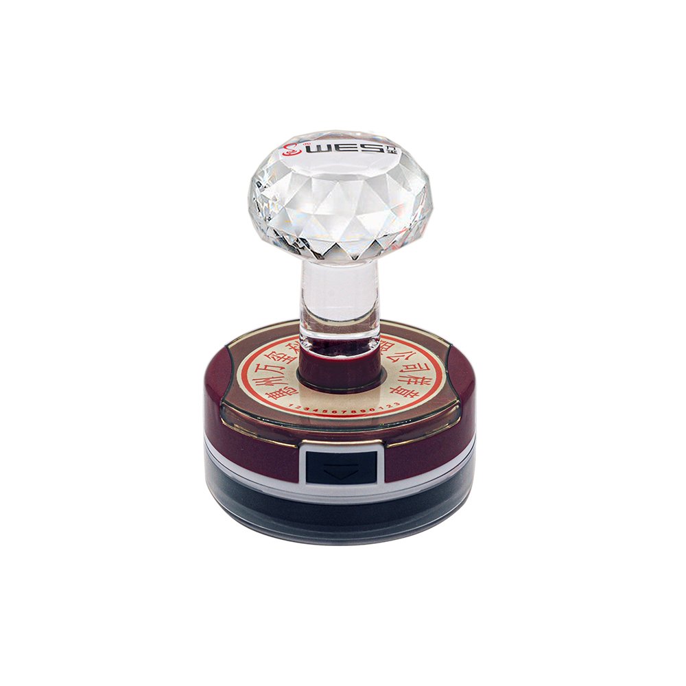 20 years China Factory Exquisite Lightweight Boss Stamp Crystal Holder C-42F/T Pre-inked Stamp Flash Form