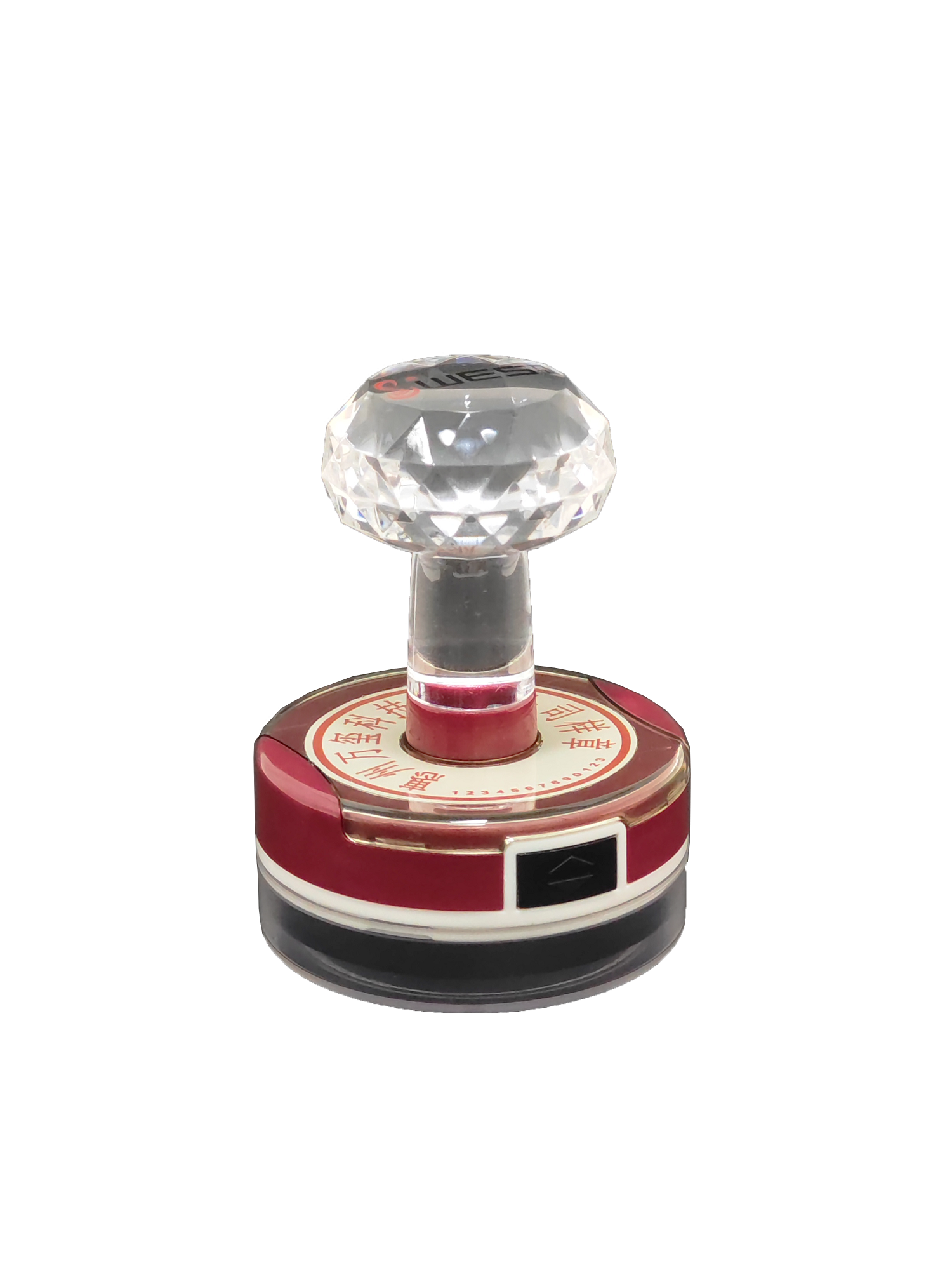 20 years China Factory Exquisite Lightweight Boss Stamp Crystal Holder C-42F/T Pre-inked Stamp Flash Form