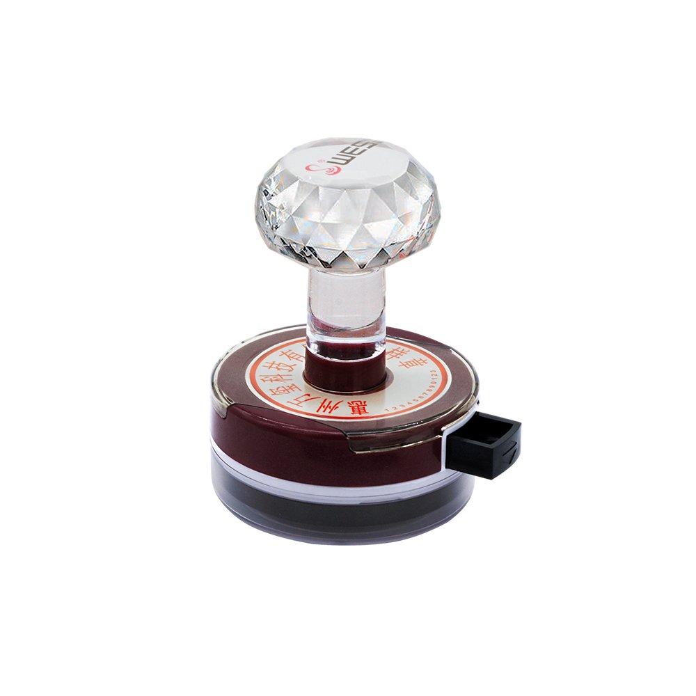 20 years China Factory Exquisite Lightweight Boss Stamp Crystal Holder C-42F/T Pre-inked Stamp Flash Form