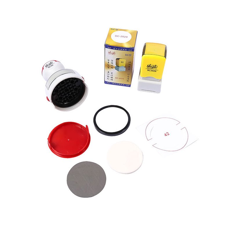 SC round ha flash stamp ha handle Flash Foam Stamps Flash Ink Stamps