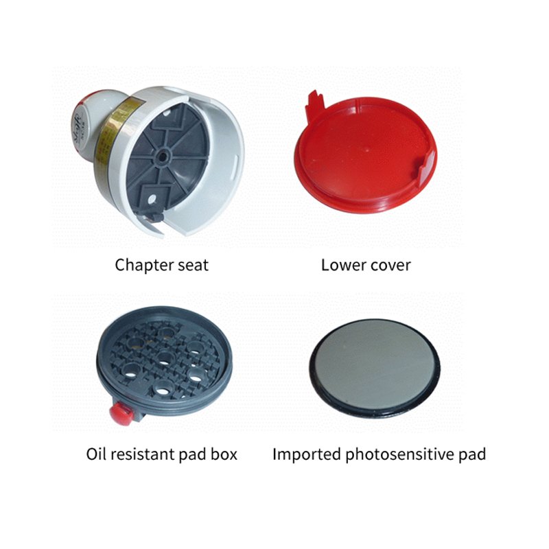 SC round ha flash stamp ha handle Flash Foam Stamps Flash Ink Stamps