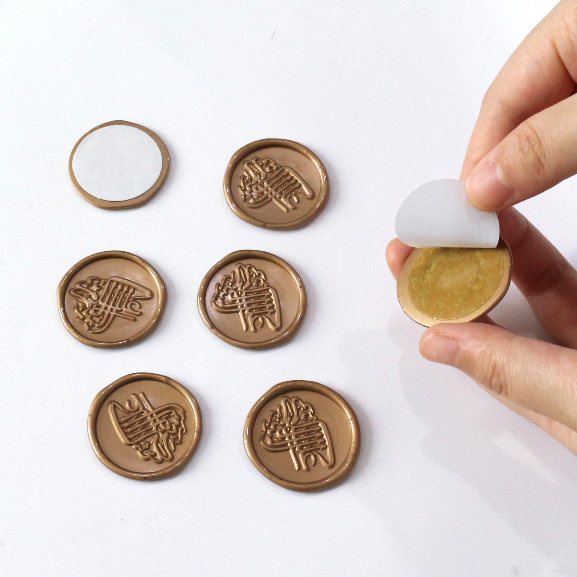 Custom Logo Wax Seal Stickers Multi Colors Available Customized Wax Seals with Wholesale Price