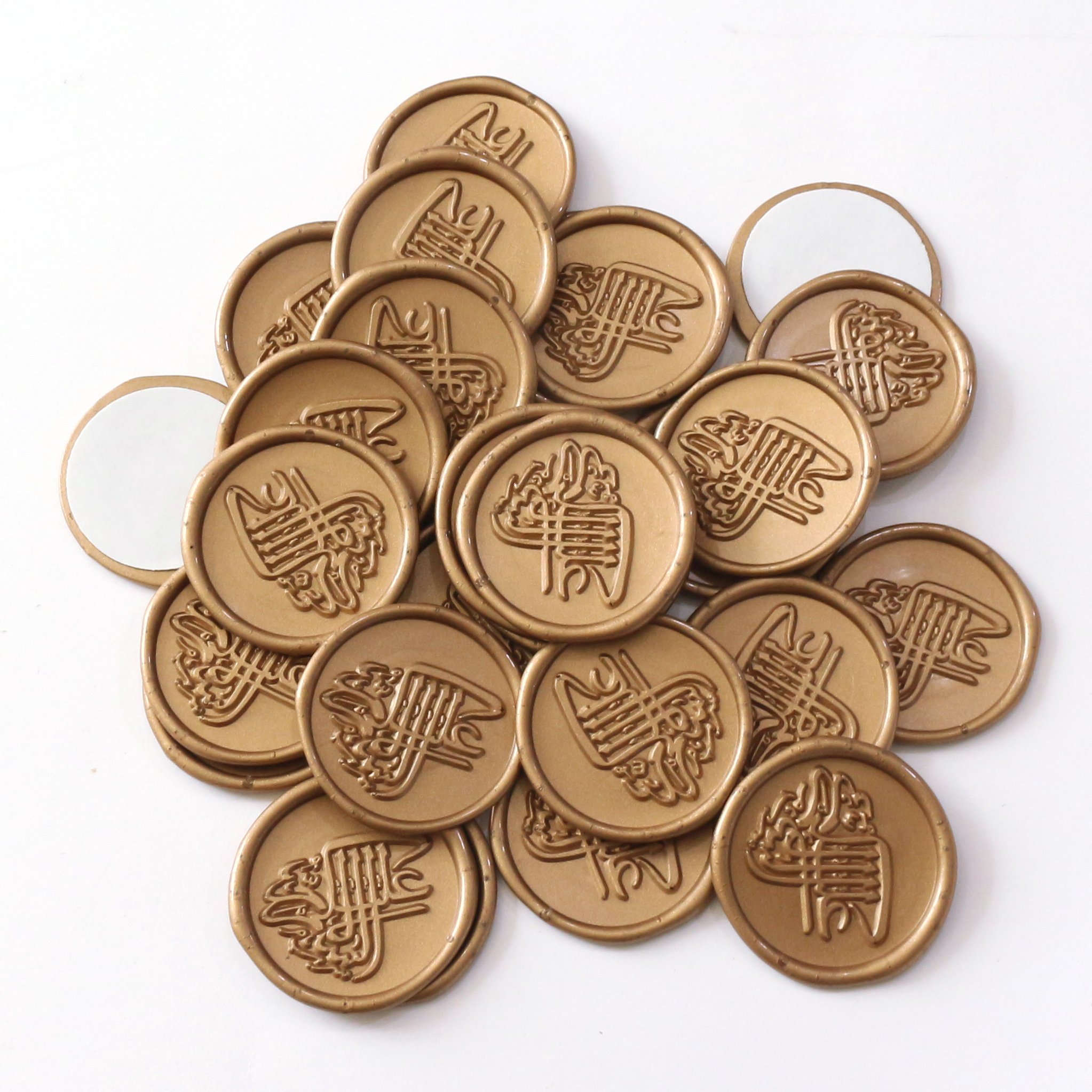 Custom Logo Wax Seal Stickers Multi Colors Available Customized Wax Seals with Wholesale Price