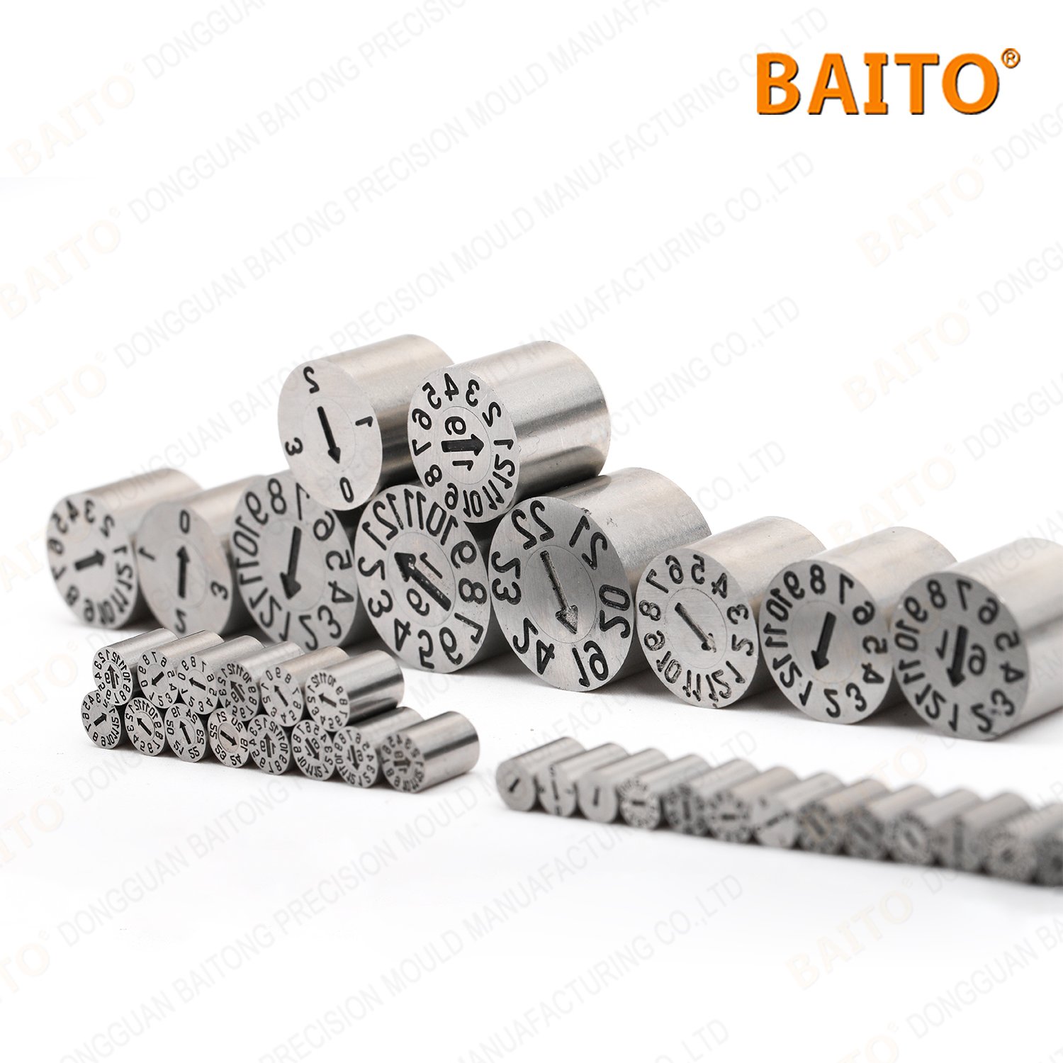 Multi Mould Date Insert Replaceable Date Stamp Manufactured High Quality Mold Parts Date stamp