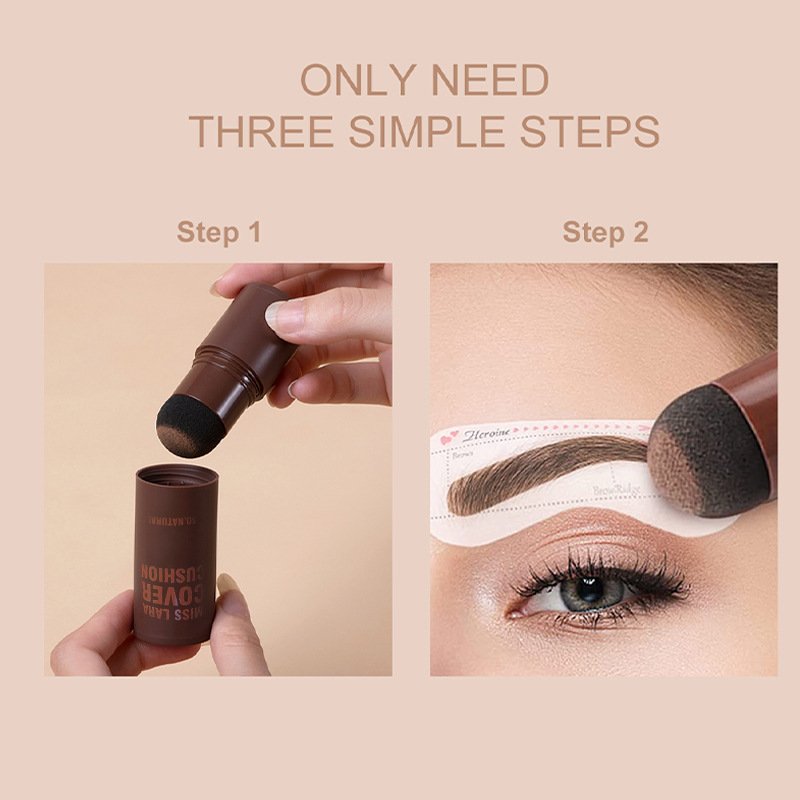 1PCS Eyebrow makeup Eye Brow Stamp Eyebrows Tool