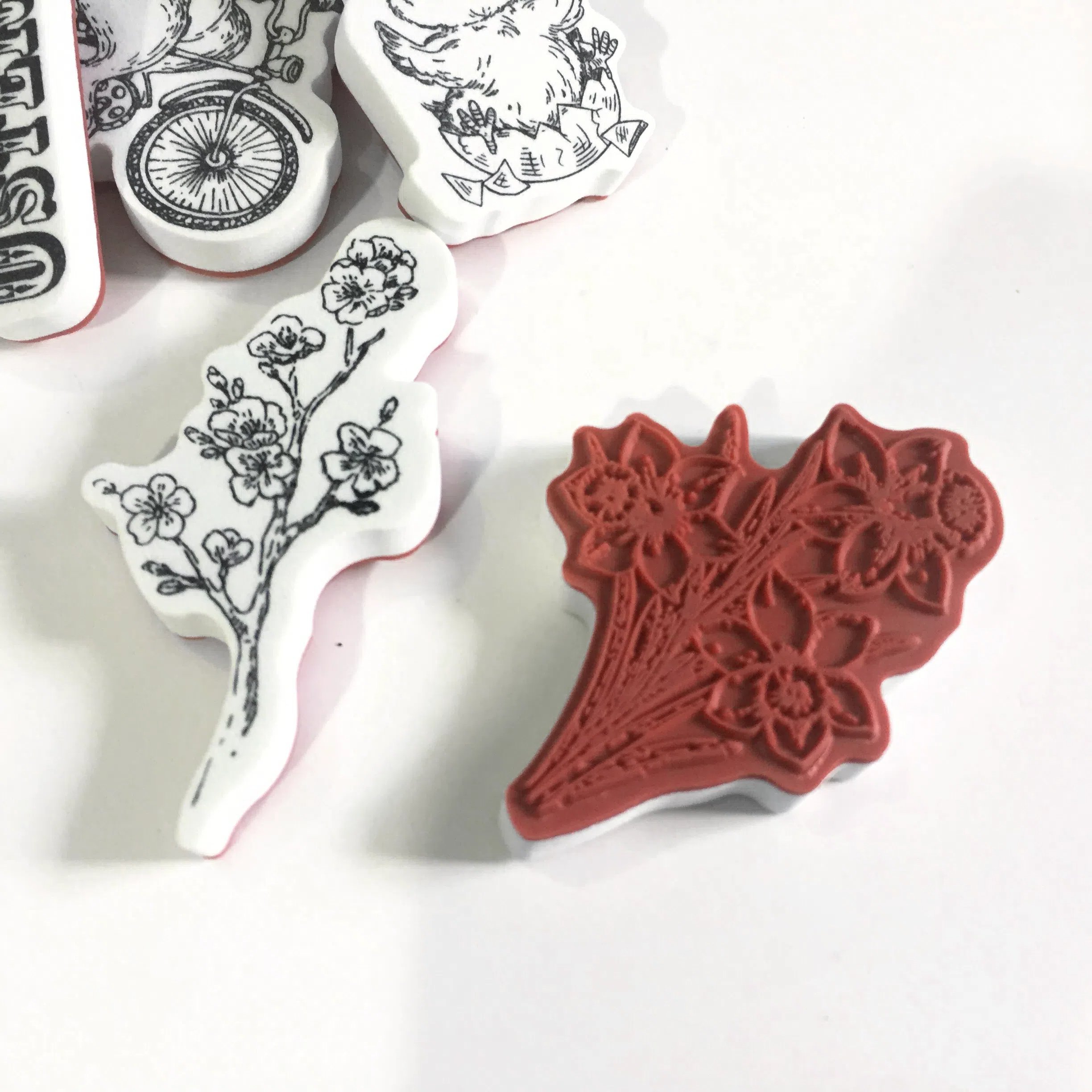 Rustic cartoon animal pattern stamps custom Children's toys foam stamps customized High quality EVA material
