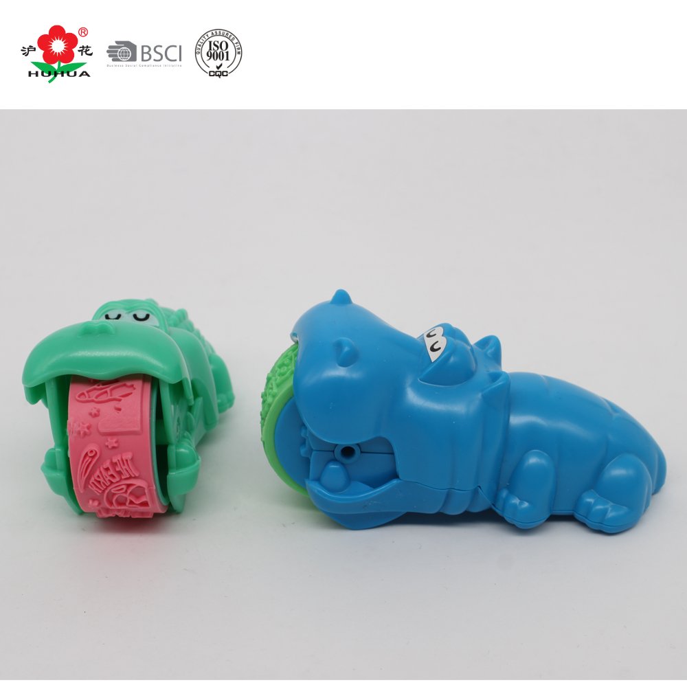 children toy animal crocodile rolling stamp