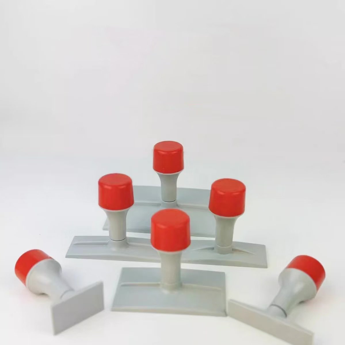 good quality office polymer sheet stamp handle rubber stamp