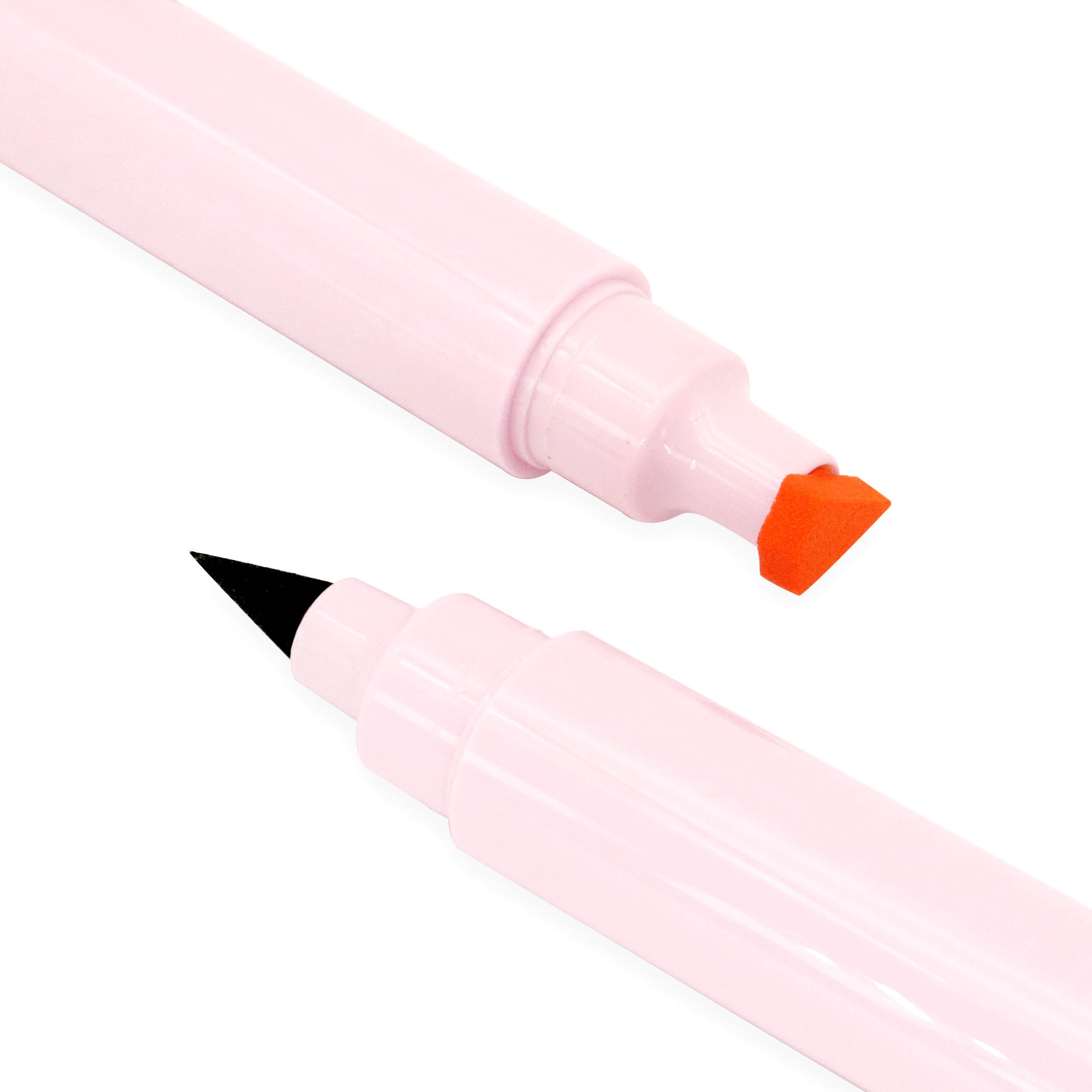 waterproof and long lasting left and right eyeliner stamp custom liquid eyeliner